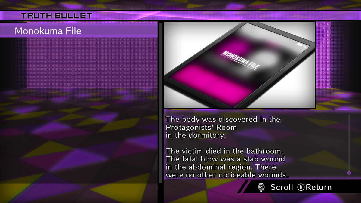 Danganronpa V3: Killing Harmony screenshot 6 for Playstation Vita